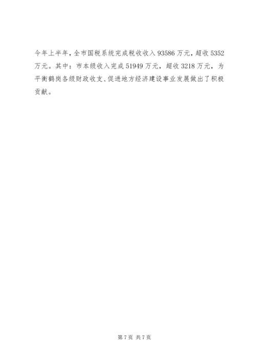 市国税局党务公开经验材料.docx