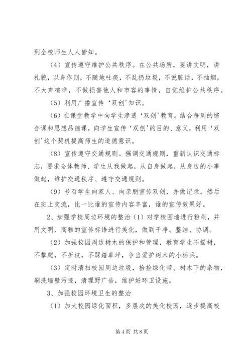 靖边七小双创工作领导小组及实施方案.docx