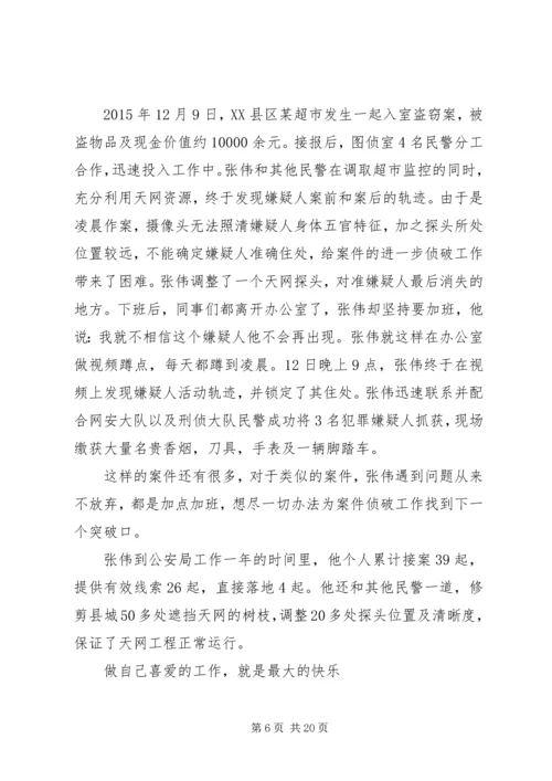 优秀辅警个人先进事迹材料.docx