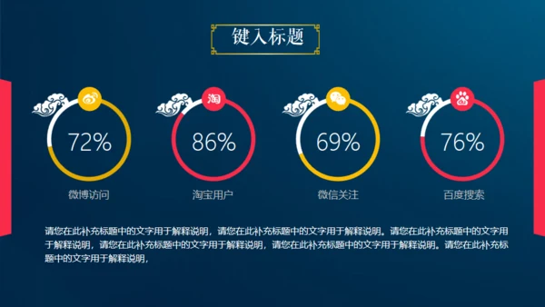 情满中秋节月圆夜通用PPT模板