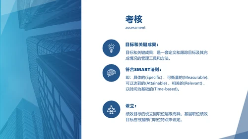 蓝色商务风新员工入职培训课件