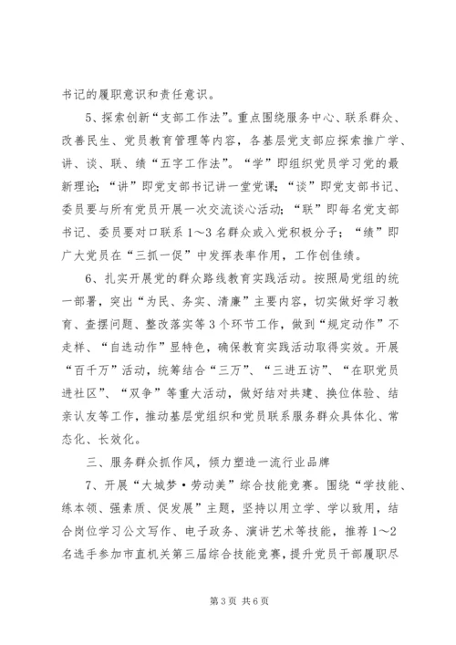 机关总支党建工作计划.docx