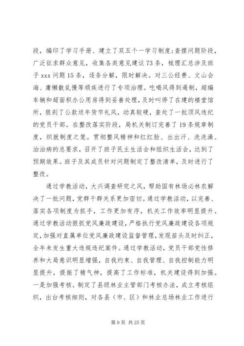 林业个人年终工作总结以及来年计划范文.docx