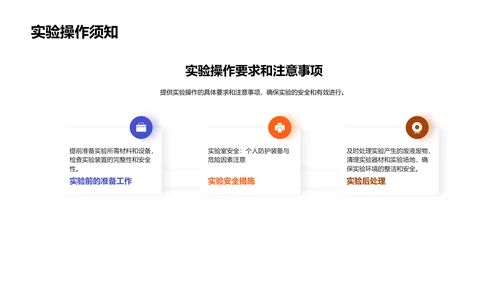 科学实验实践教程PPT模板