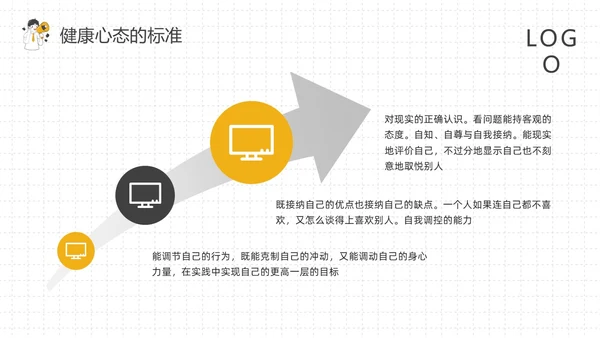 黄灰简约如何保持良好的职业心态PPT模板宣传PPT动态PPT