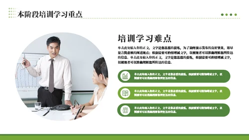 培训教学总结汇报通用PPT模板