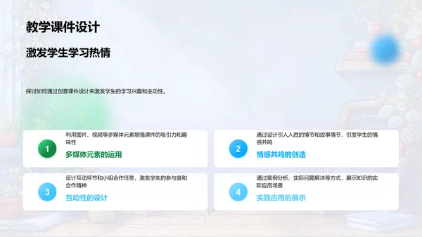课件设计应用PPT模板