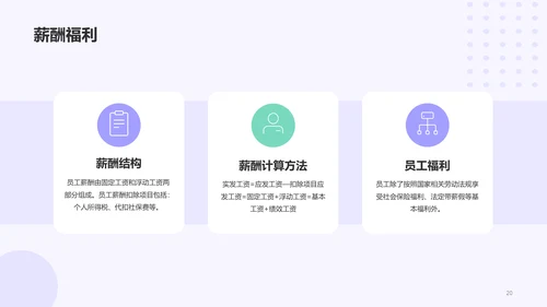 紫色创意企业新人入职培训介绍PPT