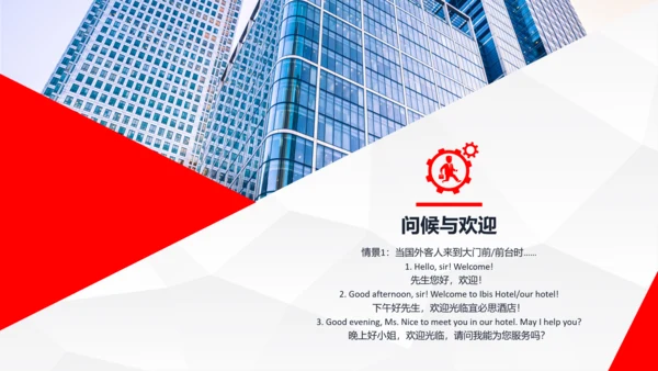 酒店基础英语培训通用PPT课件模板