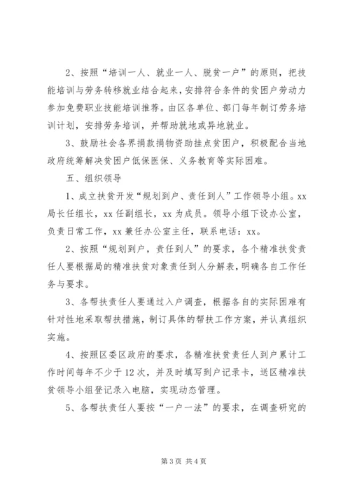 科技局XX年精准扶贫工作计划.docx