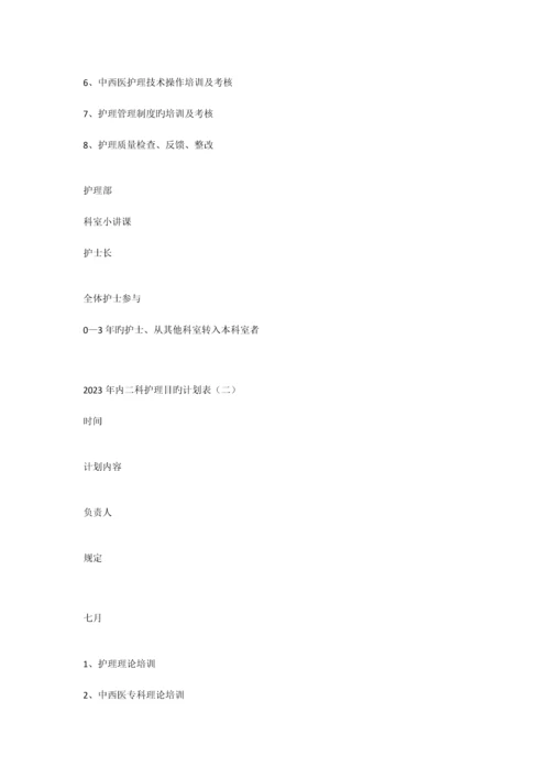 护理目标管理方案.docx