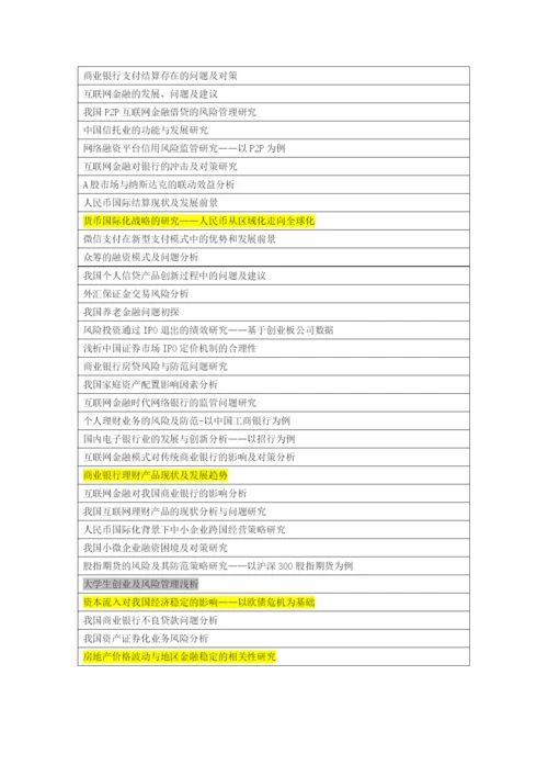 往届论文题目.docx