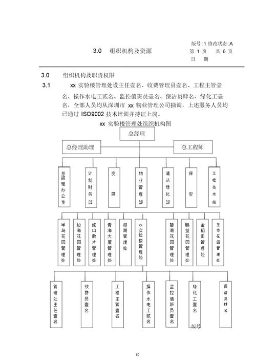 大学实验楼物业管理方案