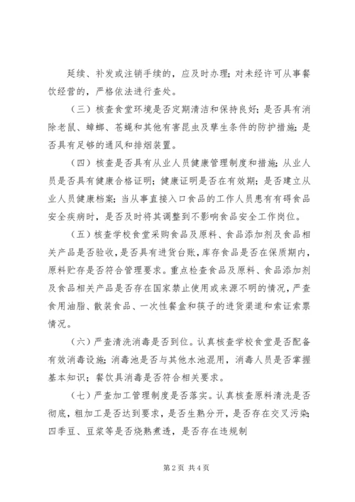 食品专项整治方案 (4).docx