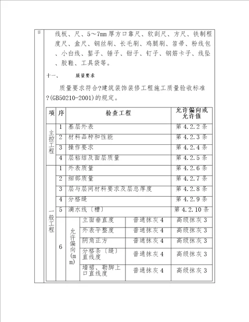 技术交底措施多篇资料汇编