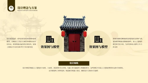 棕色系中国古风类通用PPT模板