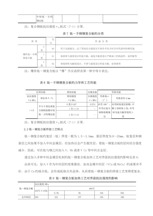 复合板焊接标准工艺全.docx