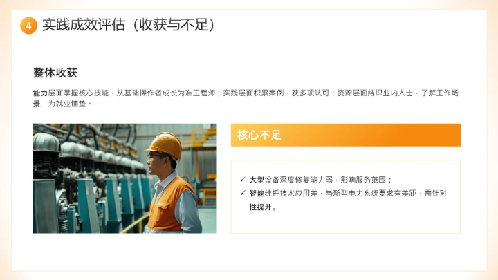 电气工程和自动化专业大学生求职个人能力综合展示职业生涯规划通用PPT模版