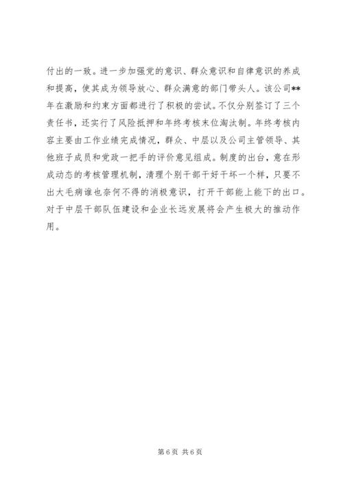 电力党管干部调研报告.docx
