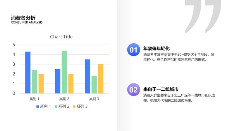 并列关系3项PPT图文页