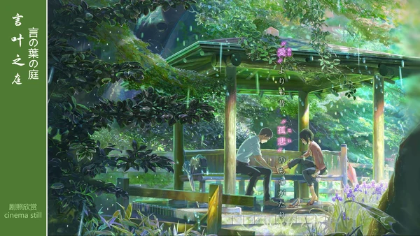 唯美日漫新海诚动画作品解读PPT模板
