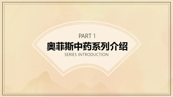 中国风中医药医疗保健产品介绍