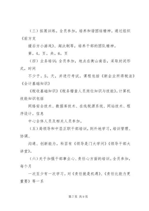 开发区党工委专题学习计划与开发区教育培训工作计划汇编.docx