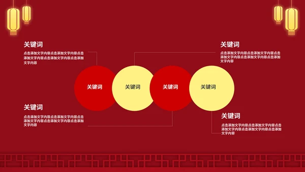 中国风企业年会颁奖典礼PPT模板