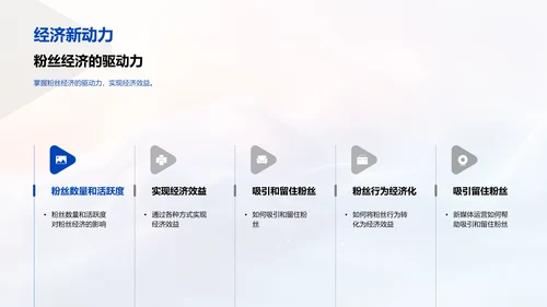 粉丝经济运营PPT模板