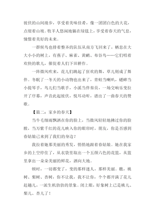 家乡的春天作文700字-6.docx
