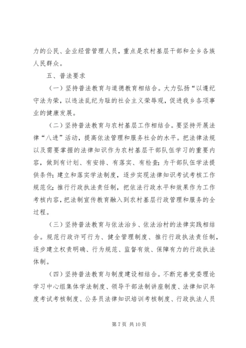 六五普法法制宣传教育资料 (4).docx