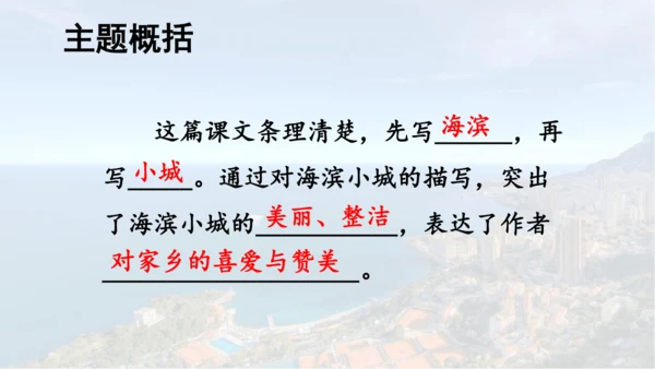 第19课 《海滨小城》  课件