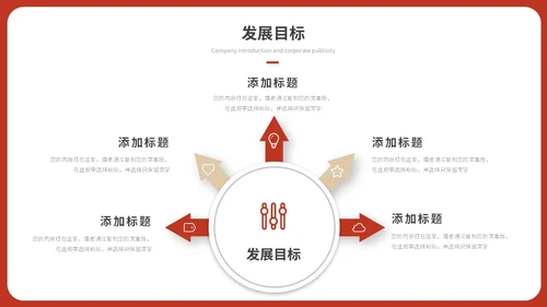 简约红色渐变产品发布会新品发布会公司介绍企业介绍ppt模板