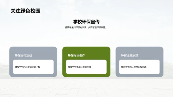 环保，由我出发