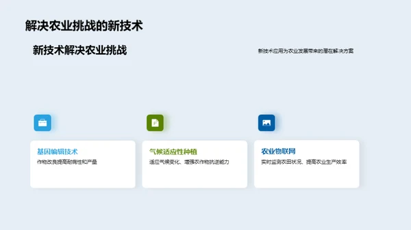 农科技创新，引领未来