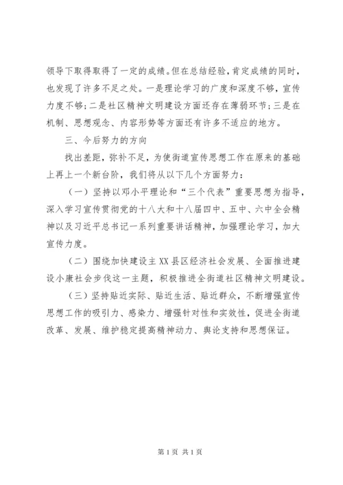 社区XX年上半年意识形态工作总结.docx