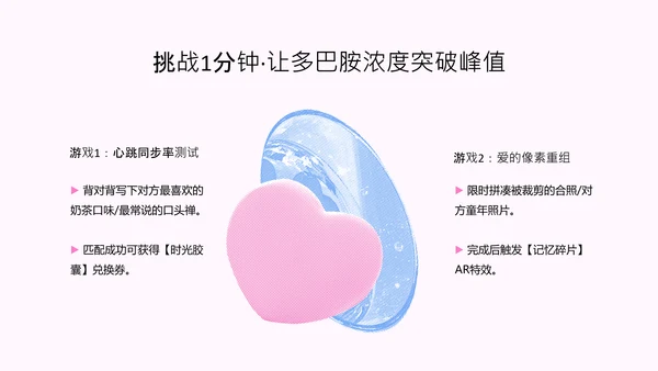 蓝粉色波普风情人节活动汇报PPT模板