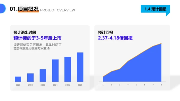 商务大气风创业项目计划书PPT模板