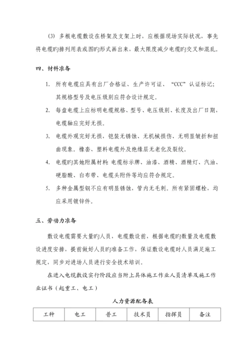 电缆敷设专题方案(2).docx