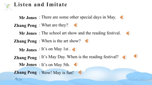 Unit 4 When is the art show Part A Let's talk课件（46
