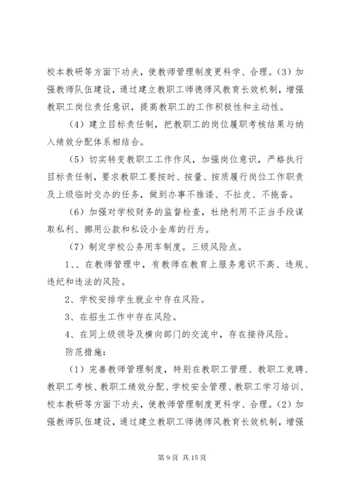 学校廉政风险防范制度.docx