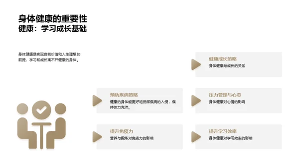 健康生活积极成长