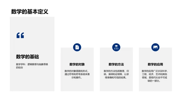 数学在生活中的运用PPT模板