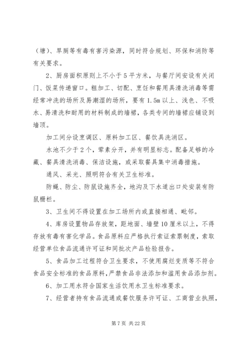 五小行业整治方案.docx