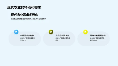 农业科技助力现代农业革命