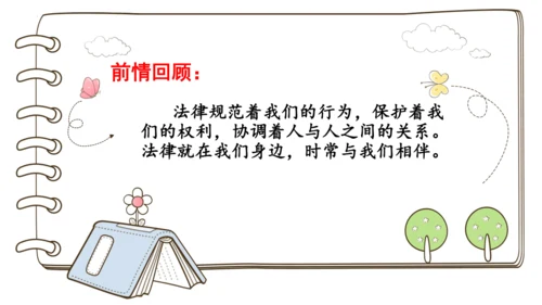 1 感受生活中的法律  课件-道德与法治六年级上册统编版