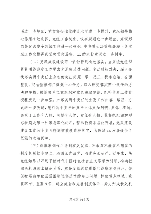 充分发挥巡察利剑作用推动全面从严治党向纵深发展.docx
