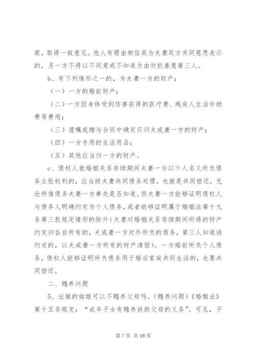 农民常用法律知识讲稿.docx