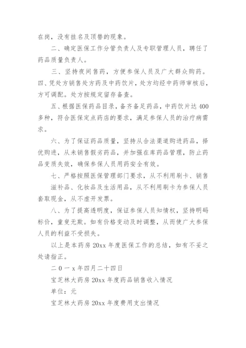 定点药店自查报告.docx