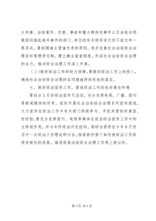 市城乡规划建设局社会治安综合治理工作计划书.docx